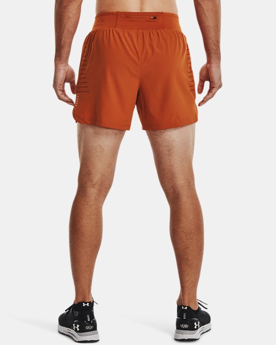 Men's UA Speedpocket 5" Shorts, Orange, pdpMainDesktop image number 1